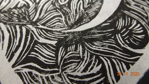 fish print making